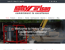 Tablet Screenshot of hotsycarlson.com